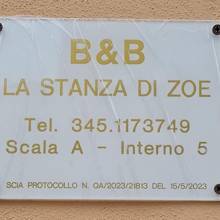B&B La Stanza Di Zoe Rome Buitenkant foto